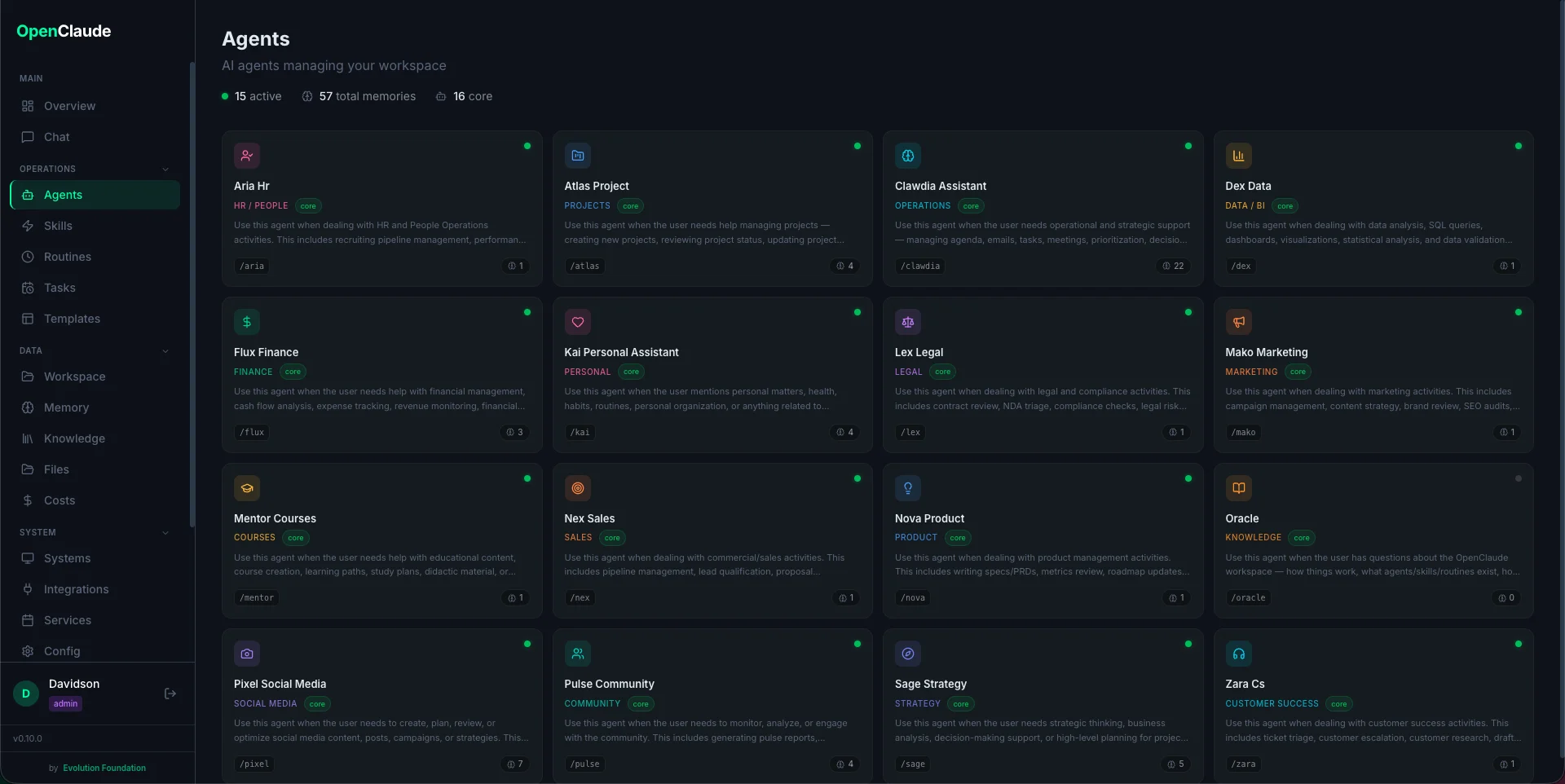 EvoNexus — Open Source AI Operating System