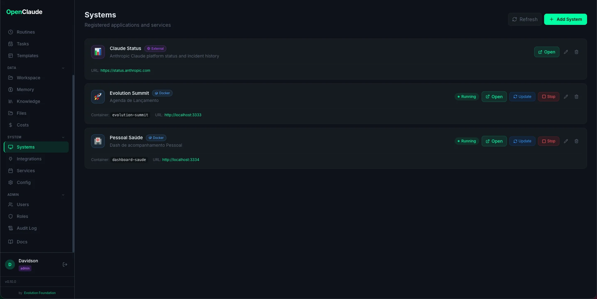 EvoNexus — Open Source AI Operating System