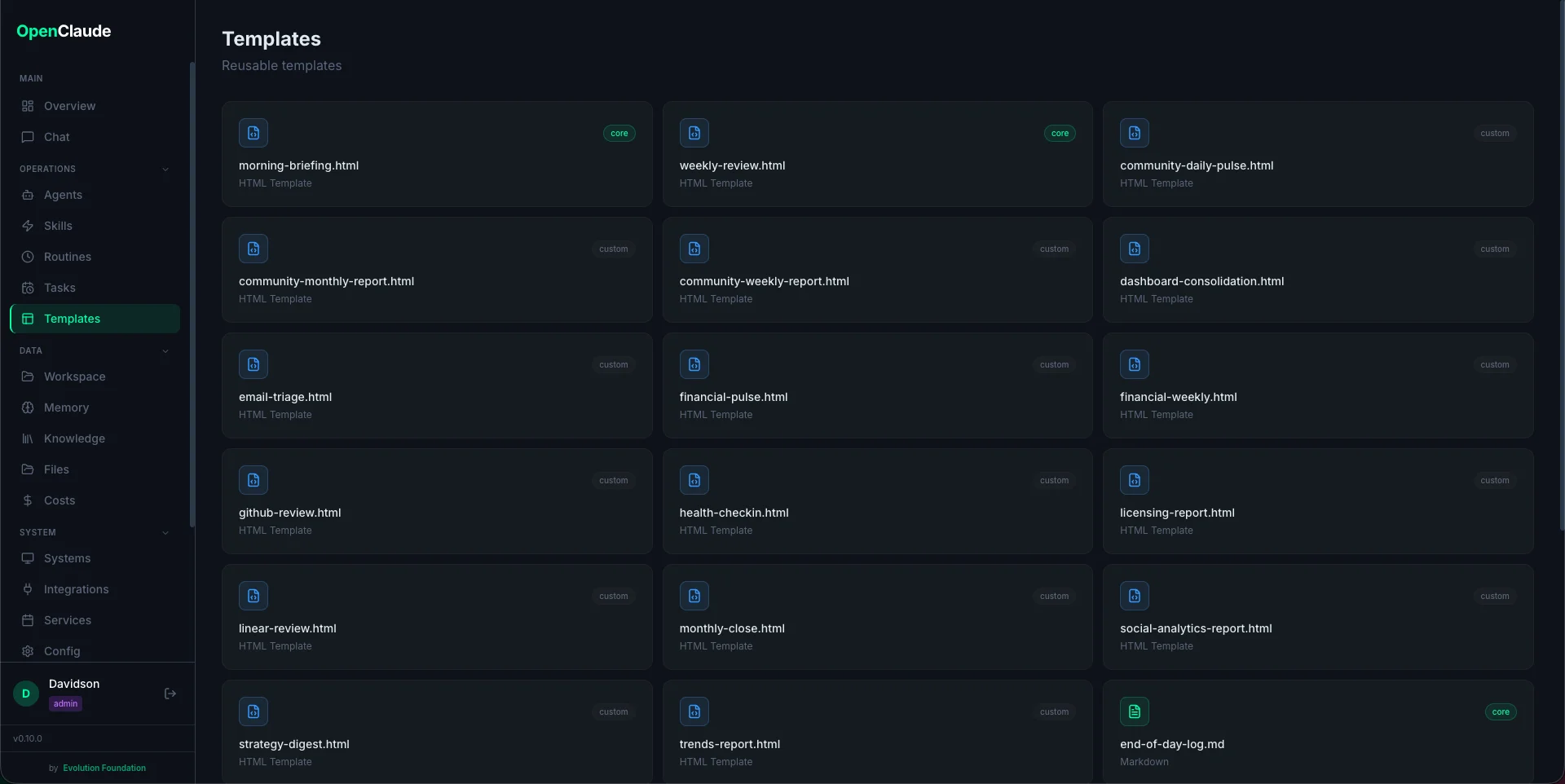 EvoNexus — Open Source AI Operating System